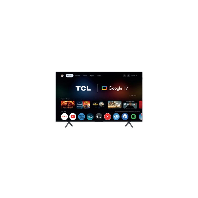 TCL 50C61K TV 50 4K Ultra HD Sølv